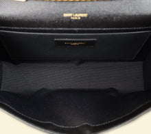 YSL Black Monogram Kate Medium Shoulder Bag