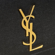 YSL Black Monogram Kate Medium Shoulder Bag