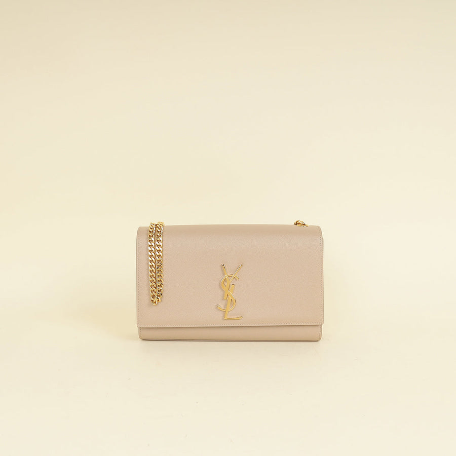 YSL Beige Kate Medium Bag