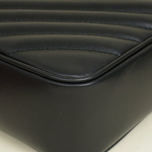 YSL Black Chevron Lou Camera Bag