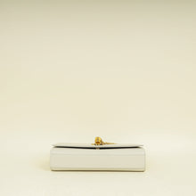 YSL Vintage Blanc Kate Tassel Medium Shoulder Bag