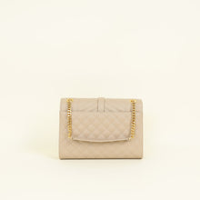 YSL Dark Beige Mix Quilted Envelope Medium Shoulder Bag