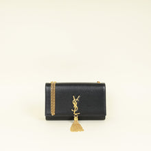 YSL Black Kate Tassel Medium Shoulder Bag