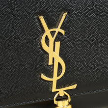 YSL Black Kate Tassel Medium Shoulder Bag