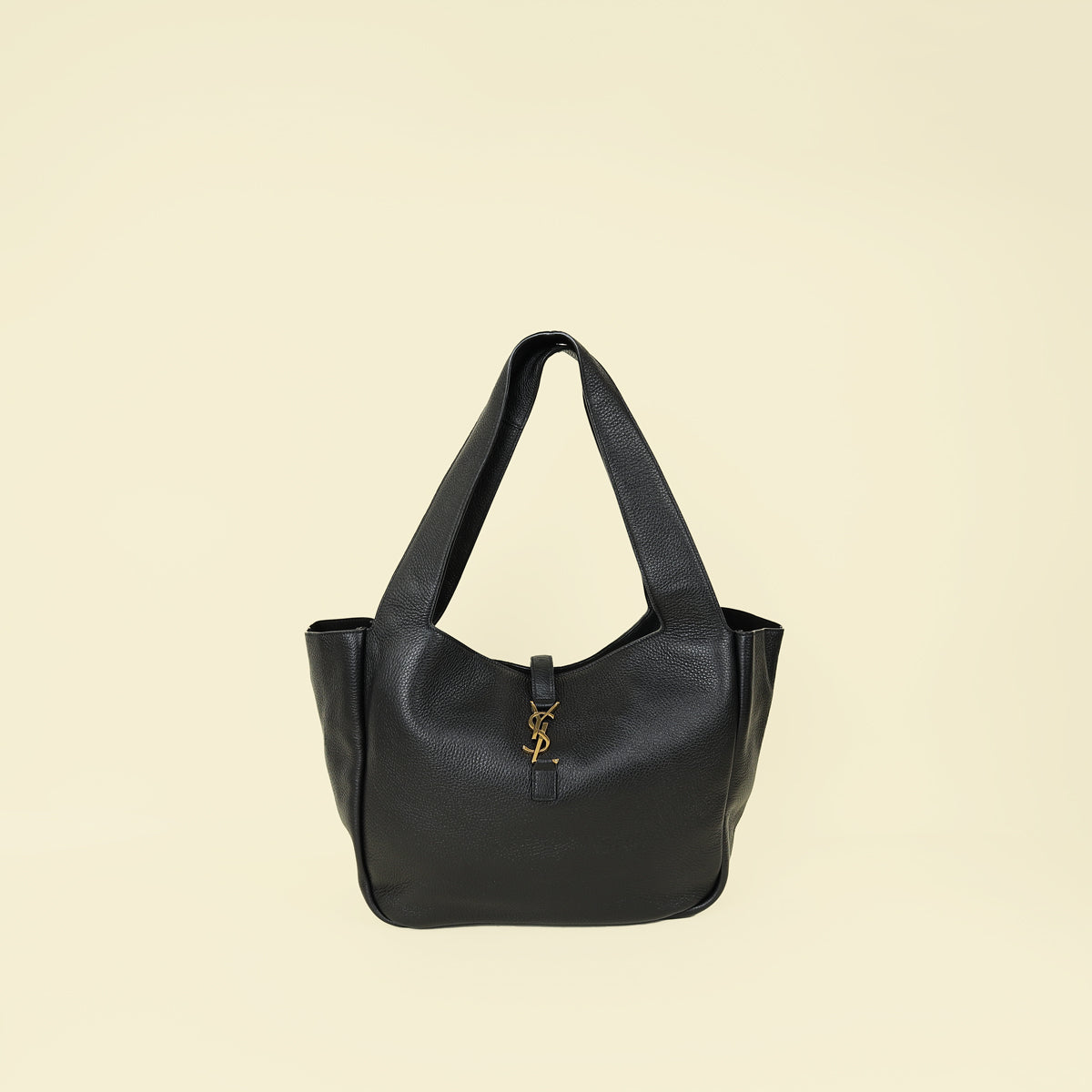 YSL Black Le 5 à 7 Bea Tote Bag