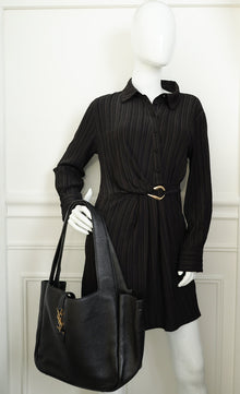 YSL Black Le 5 à 7 Bea Tote Bag