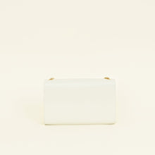 YSL Blanc Vintage Kate Tassel Flap Medium Shoulder Bag