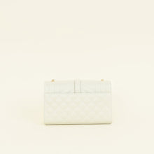 YSL Blanc Vintage Mix Quilt Envelope Small Shoulder Bag