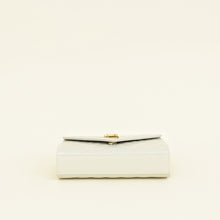 YSL Blanc Vintage Mix Quilt Envelope Small Shoulder Bag