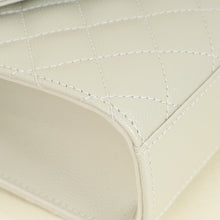 YSL Blanc Vintage Mix Quilt Envelope Small Shoulder Bag
