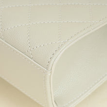 YSL Blanc Vintage Mix Quilt Envelope Small Shoulder Bag