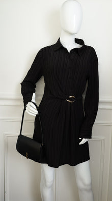 YSL Black Mini Voltaire Shoulder Bag