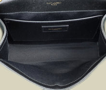 YSL Black Mix Matelasse Flap Medium Shoulder Bag