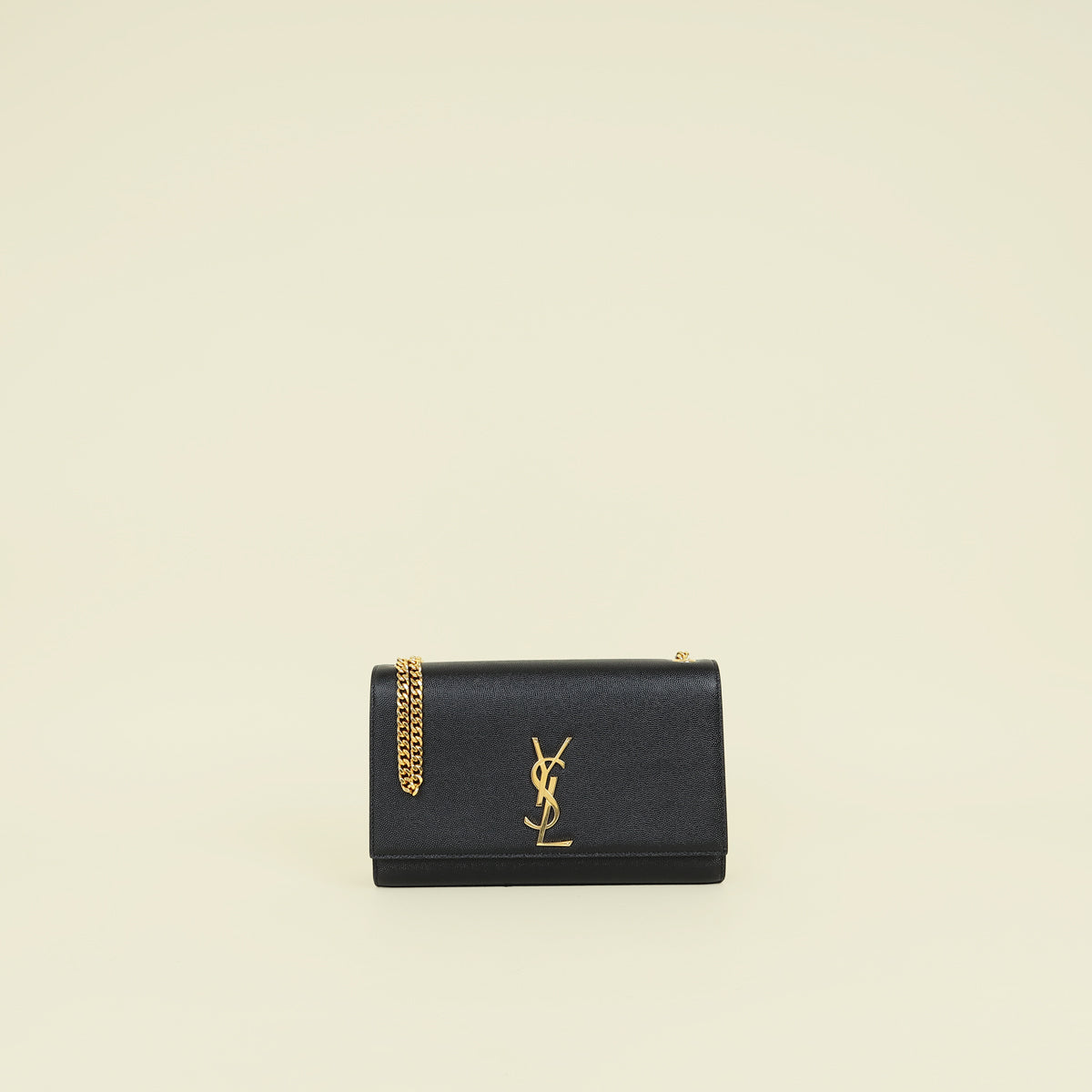 YSL Black Kate Chain Medium Shoulder Bag