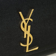 YSL Black Kate Chain Medium Shoulder Bag
