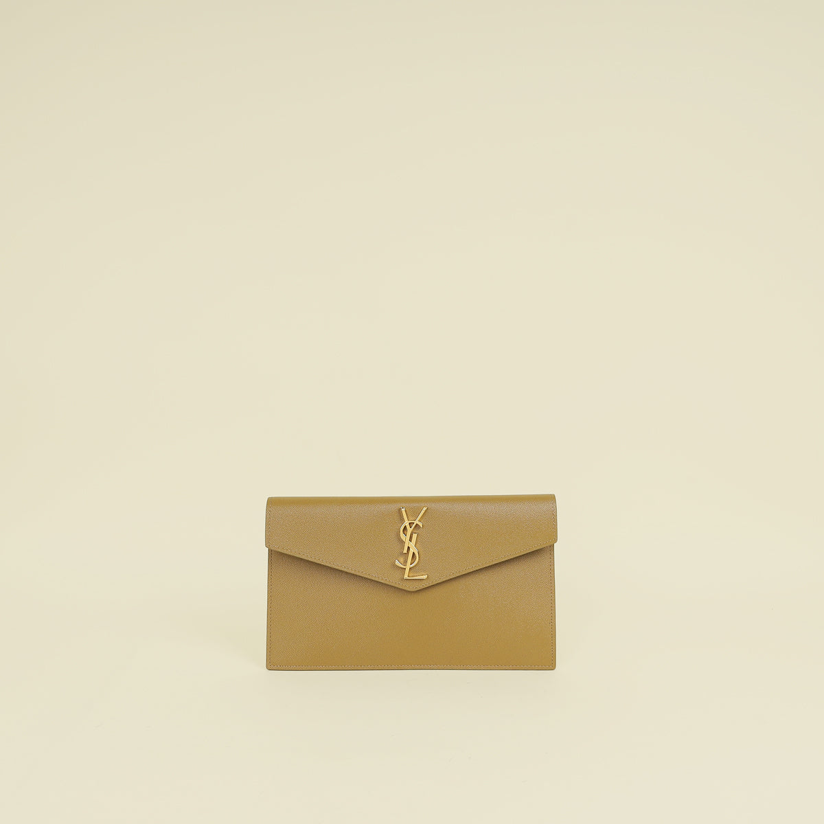 YSL Dark Mustard Uptown Pouch