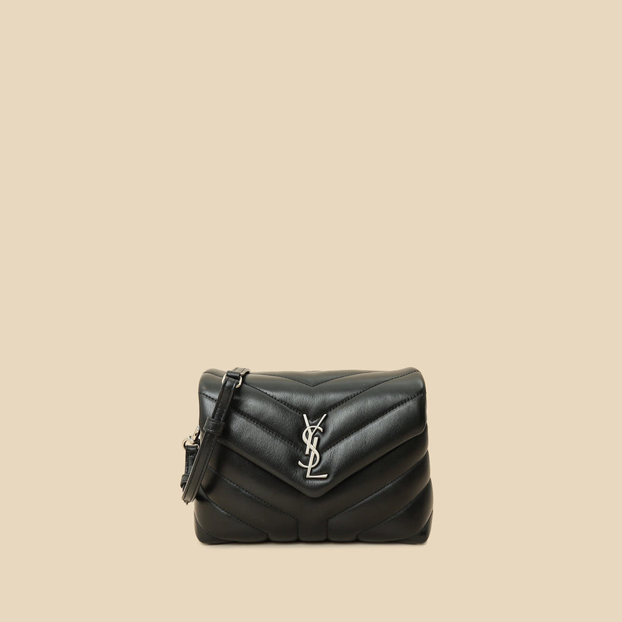 YSL Black LouLou Toy Shoulder Bag