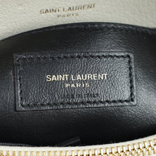 YSL Vintage Blanc College Quilted Medium Bag