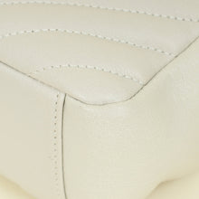 YSL Vintage Blanc College Quilted Medium Bag