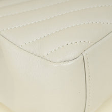YSL Vintage Blanc College Quilted Medium Bag