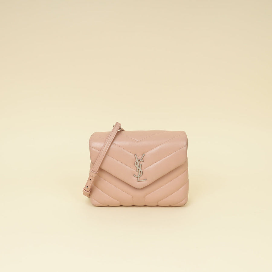 YSL Pale Pink LouLou Toy Shoulder Bag