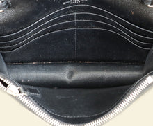 YSL Black Cassandre Envelope Chain Wallet