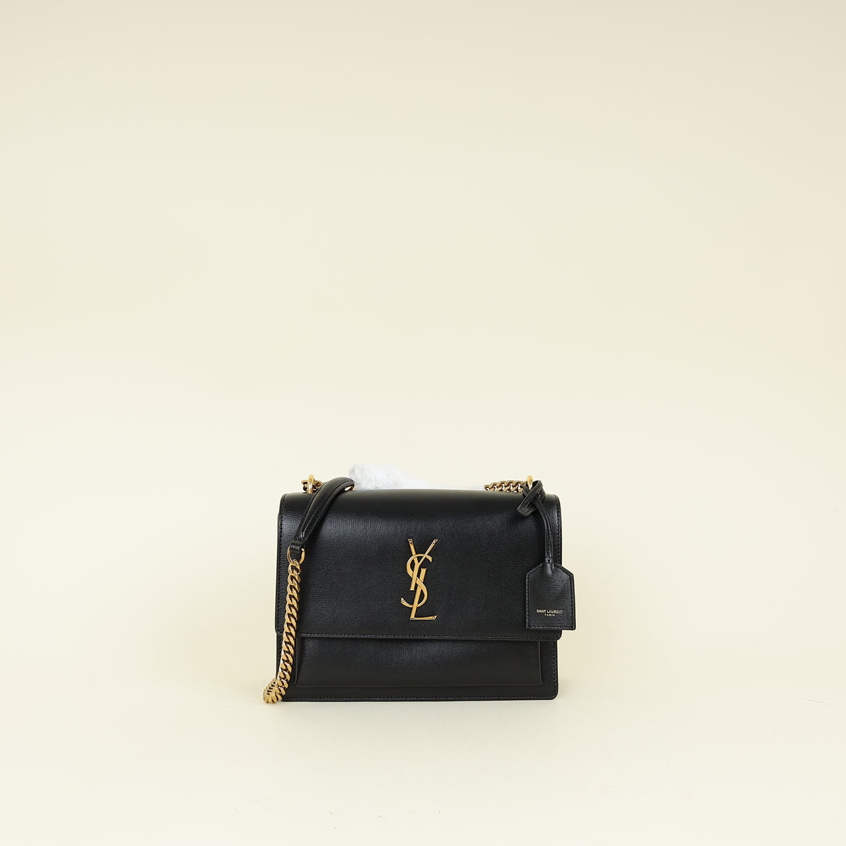 YSL Black Sunset Small Shoulder Bag