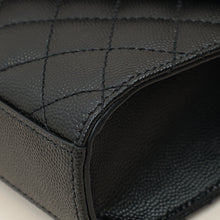 YSL Black Monogram Mix Quilted Small Chain Bag