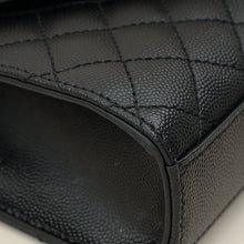 YSL Black Monogram Mix Quilted Small Chain Bag