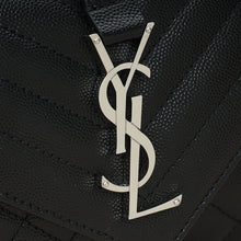 YSL Black Monogram Mix Quilted Small Chain Bag
