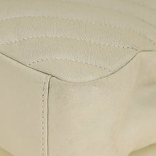 YSL Vintage Blanc College Medium Shoulder Bag