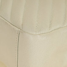 YSL Vintage Blanc College Medium Shoulder Bag