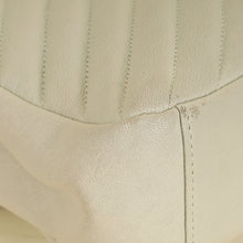 YSL Vintage Blanc College Medium Shoulder Bag