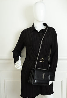 YSL Black Sunset Medium Bag