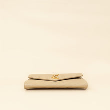 YSL Beige Monogram Cassandre Flap Pouch