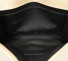 YSL Beige Monogram Cassandre Flap Pouch
