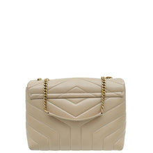 YSL Neutral Loulou Small Shoulder Bag