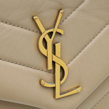 YSL Neutral Loulou Small Shoulder Bag