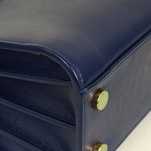 YSL Navy Blue Sac De Jour Nano Bag