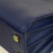 YSL Navy Blue Sac De Jour Nano Bag