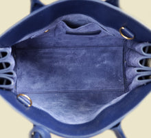 YSL Navy Blue Sac De Jour Nano Bag