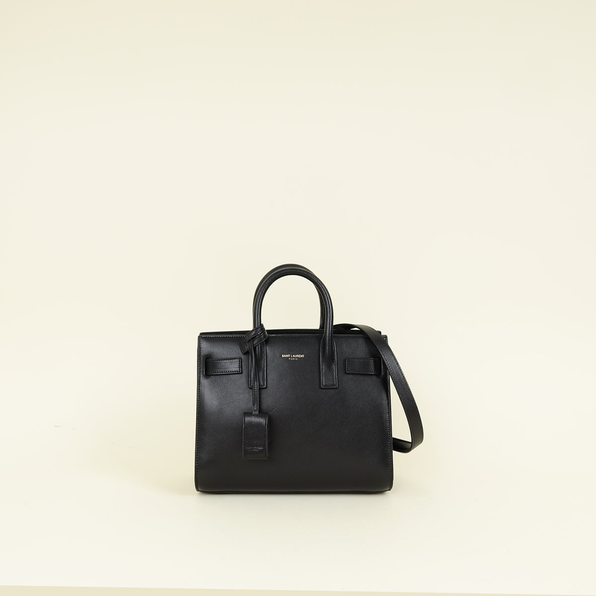 YSL Black Sac De Jour Nano Bag