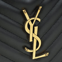 YSL Black Lou Quilted Camera Bag