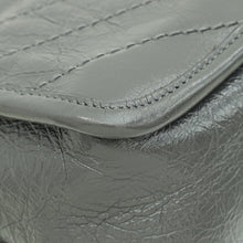 YSL Grey Niki Baby Shoulder Bag