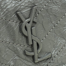 YSL Grey Niki Baby Shoulder Bag