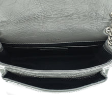 YSL Grey Niki Baby Shoulder Bag