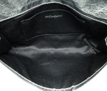 YSL Metallic Silver Belle De Jour Clutch
