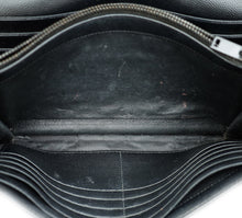 YSL Black Cassandre Classic Wallet On Chain