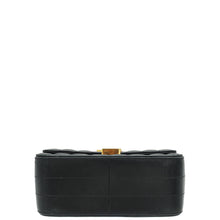 YSL Black Vicky Medium Flap Shoulder Bag