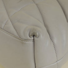 YSL Grey Loulou Puffer Large Flap Chain Bag